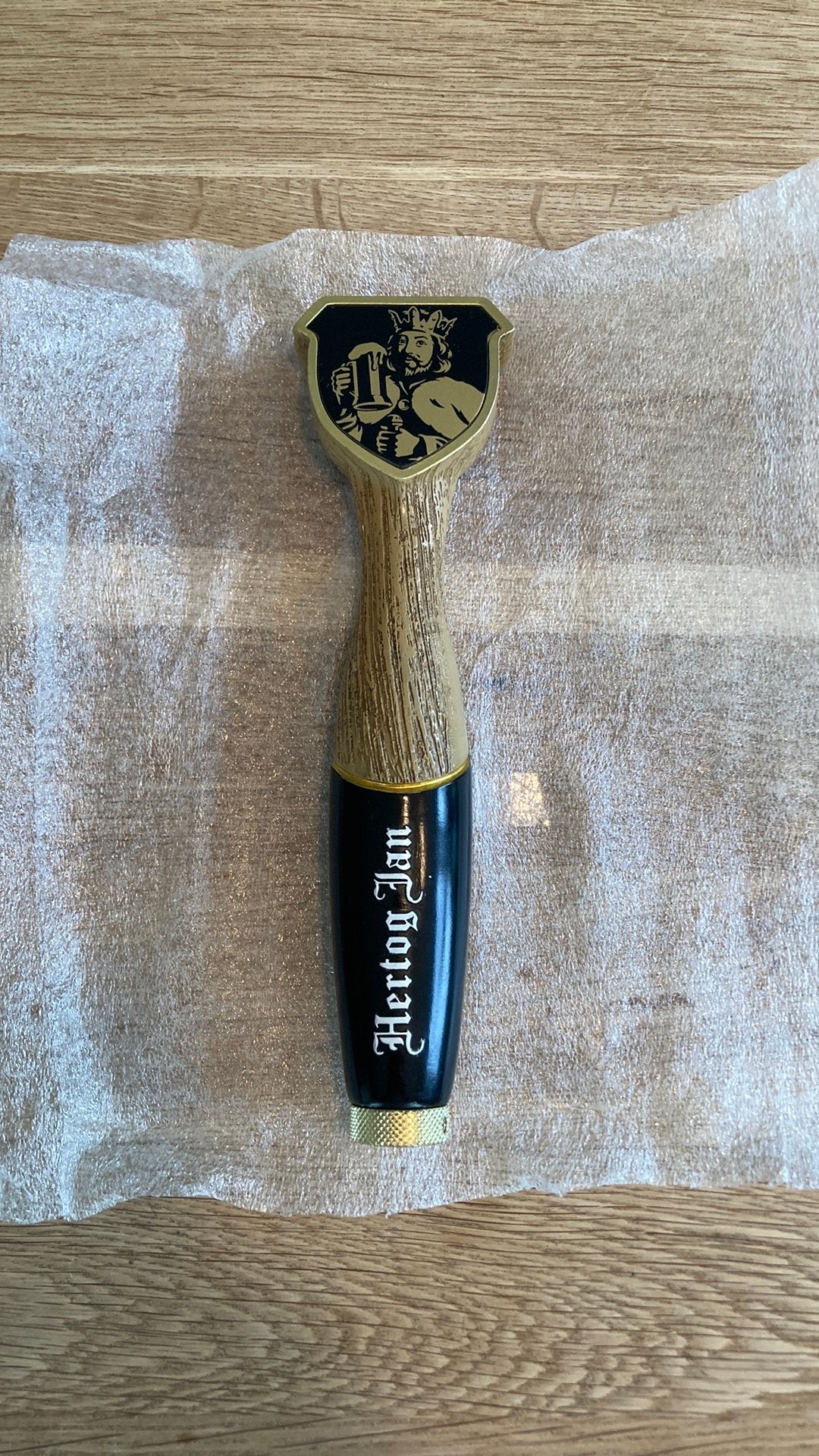 Taphendel Hertog Jan, Verzamelen, Biermerken, Ophalen of Verzenden, Zo goed als nieuw, Flesje(s), Hertog Jan
