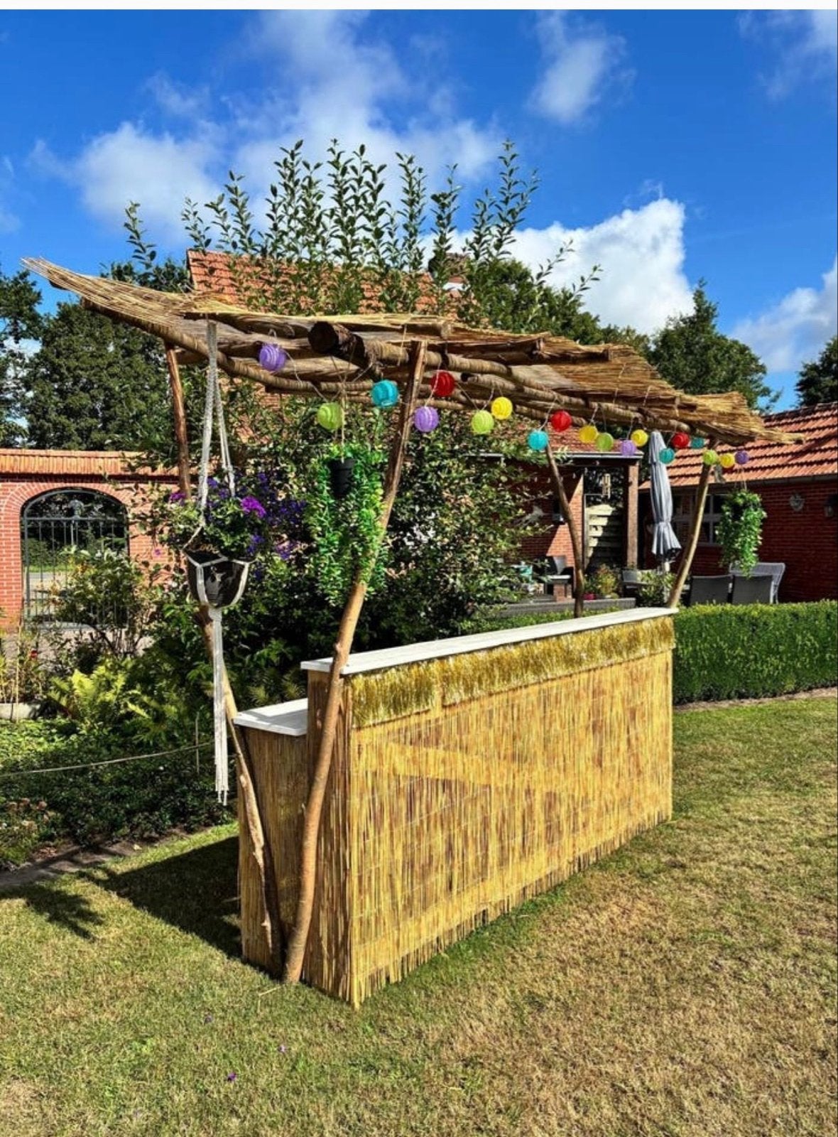 Exotische Bar voor ibiza Tuin feest, Ophalen, Gebruikt