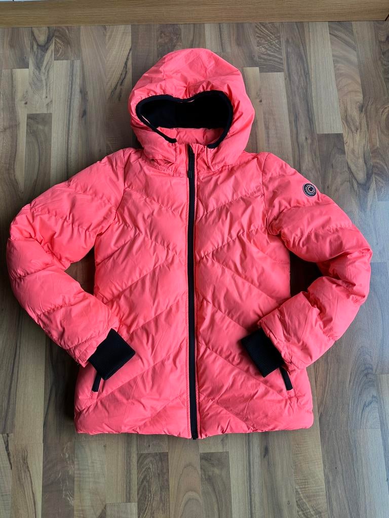 Winterjas Cars maat 176 kleur felroze, Ophalen of Verzenden, Zo goed als nieuw, Meisje, Jas