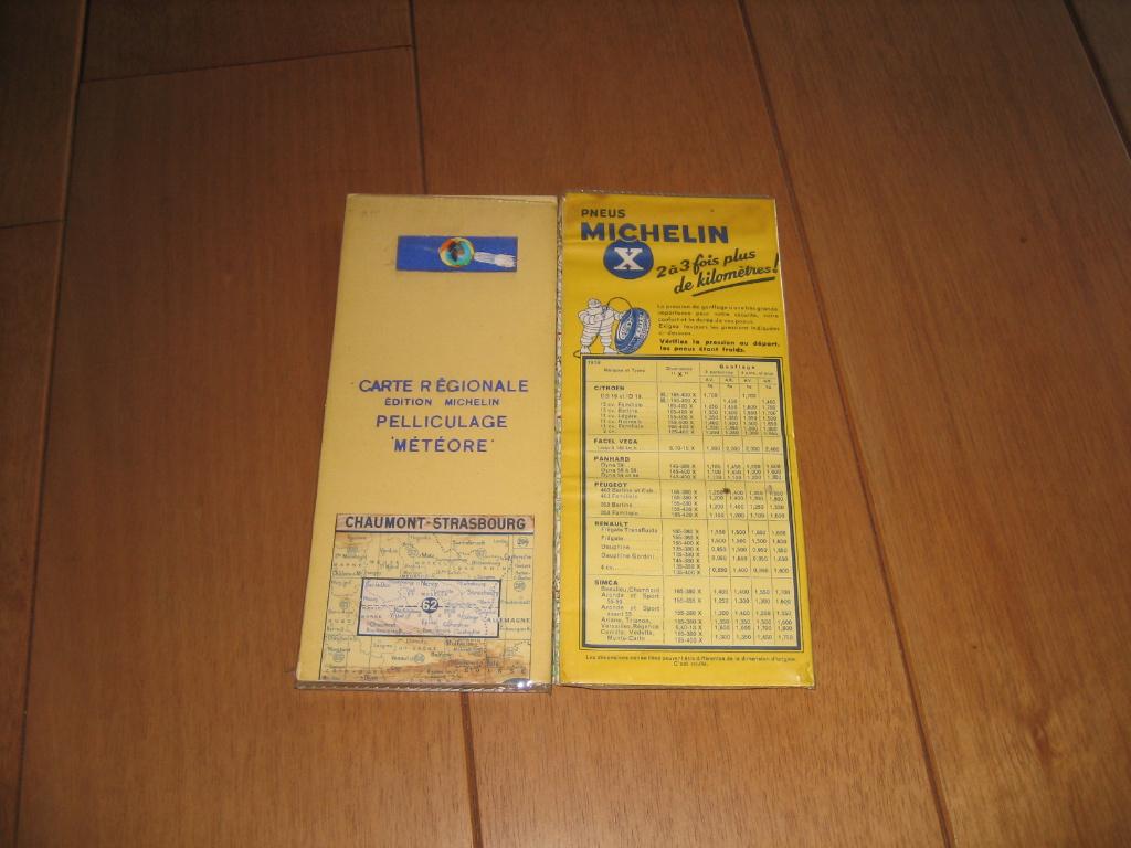 Oude wegenkaarten, Gelezen, Frankrijk, Ophalen of Verzenden, Landkaart