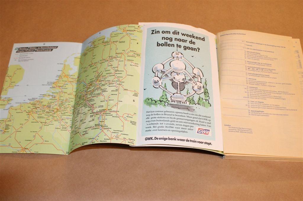 Spoorboekje Buitenland — Nederlandse Spoorwegen [1993–1994], Ophalen of Verzenden, Gelezen, Tractor en Landbouw