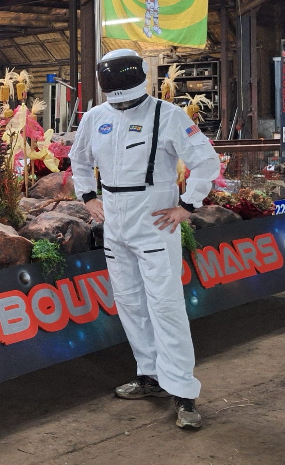 2 Ruimtepakken Astronaut Kostuum - L & XL, Ophalen of Verzenden