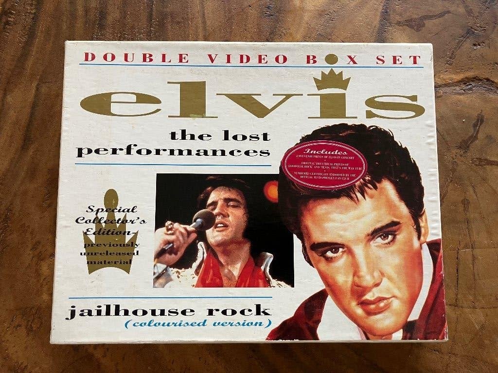Elvis Presley VHS dubbel box, Ophalen, Engels, Alle leeftijden, Overige genres