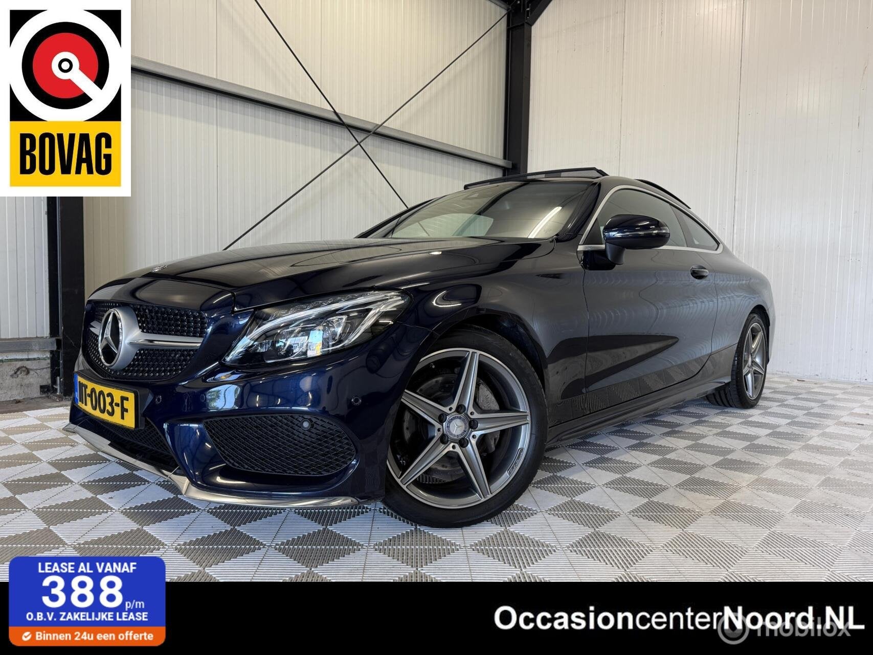 Mercedes C-klasse Coupé 180 | AMG | PANO | Dealer oh, Auto's, Automaat, Achterwielaandrijving, Euro 6, Automatische klimaatregeling