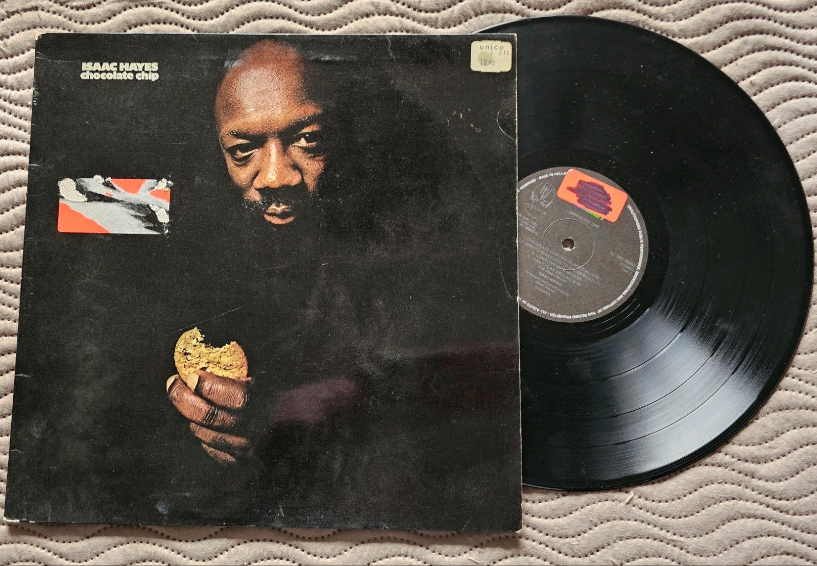 Isaac Hayes - Chocolate Chip LP (1975), Ophalen of Verzenden, Gebruikt, 12 inch, LP