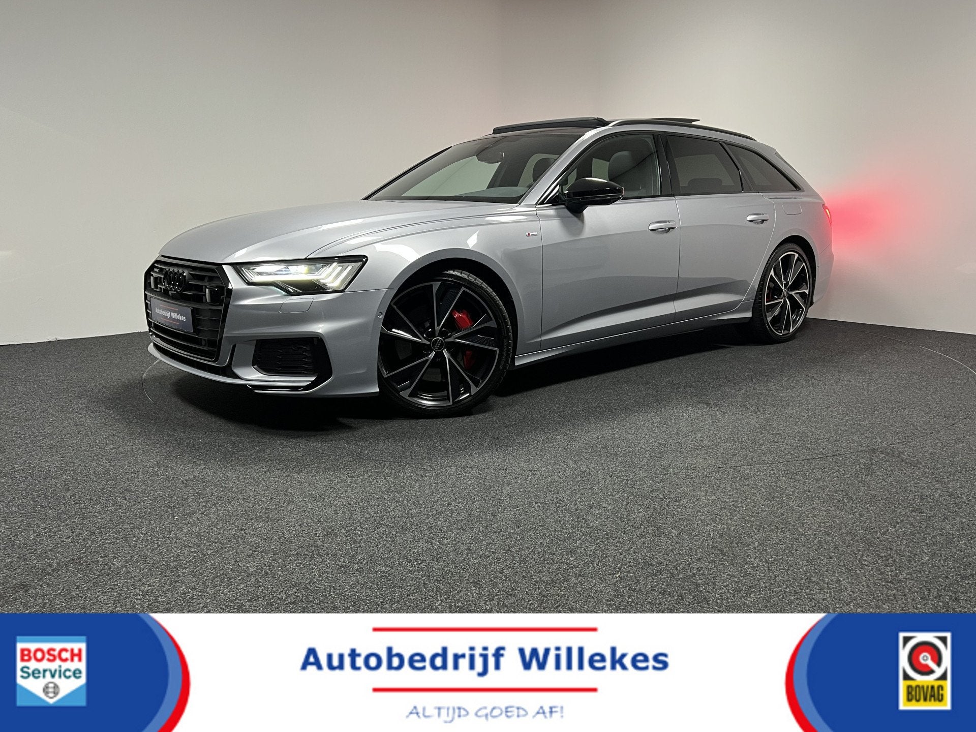 Audi A6 Avant 55 TFSI e quattro Pro Line S Competition | PAN, Automaat, Gebruikt, Zwart, 4 cilinders