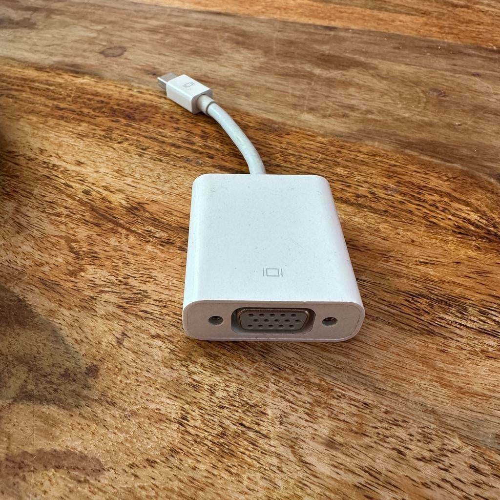 Mini DisplayPort naar VGA Adapter met VGA Kabel, Ophalen of Verzenden, Gebruikt, Minder dan 2 meter, Overige kabels