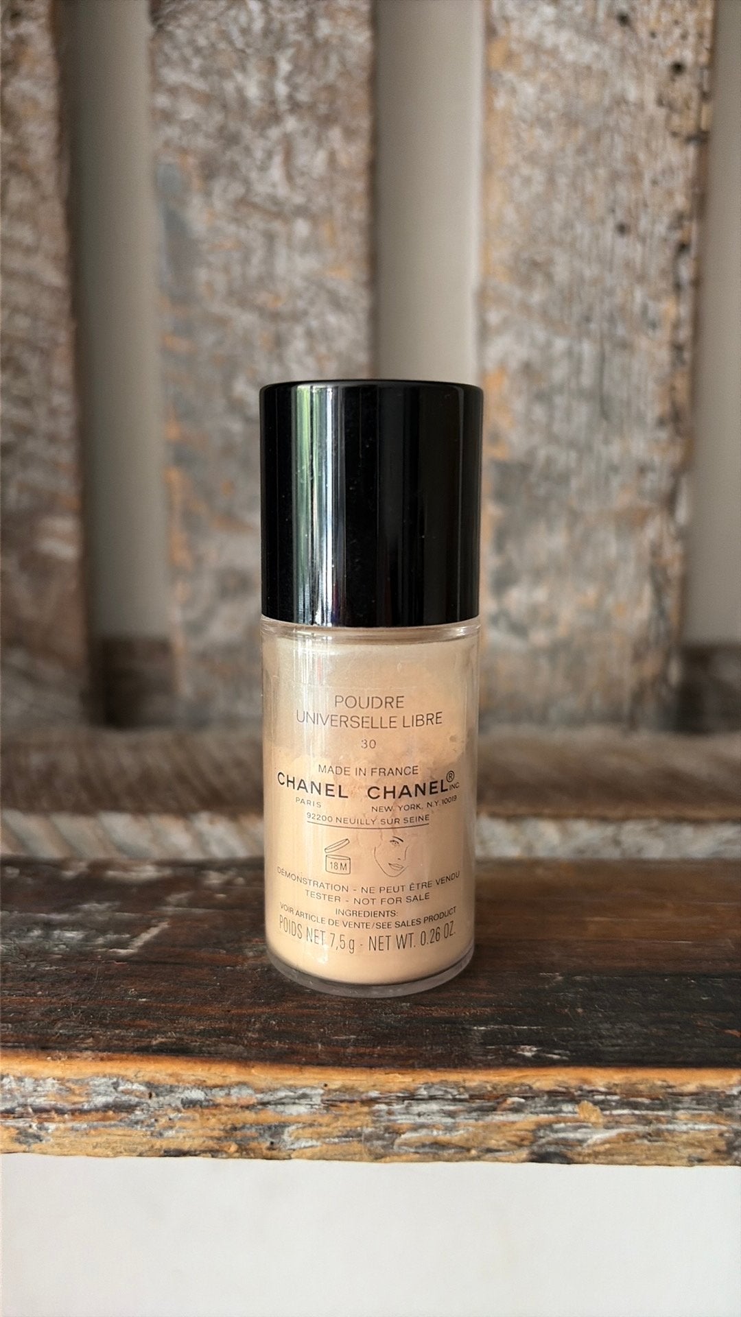 Chanel Poudre Universelle 30, Ophalen of Verzenden, Zo goed als nieuw, Beige, Gehele gezicht