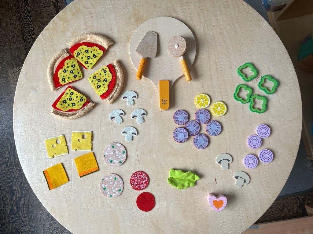 Pizza set van Hape, Ophalen of Verzenden, Zo goed als nieuw, Meubelstuk of Keukentje