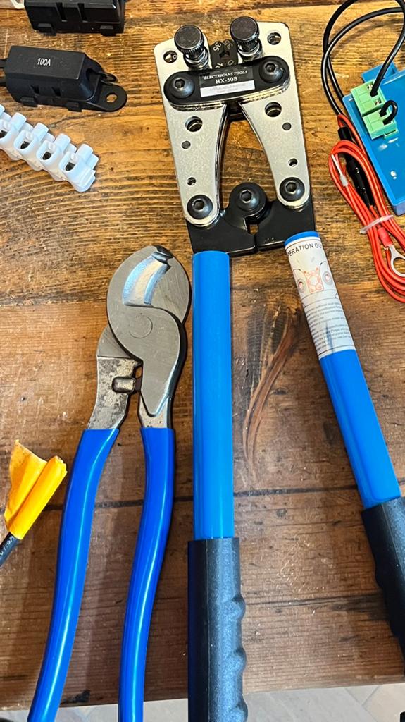 Kabel krimptang kniptang en krimpoogjes, Ophalen of Verzenden, Nieuw