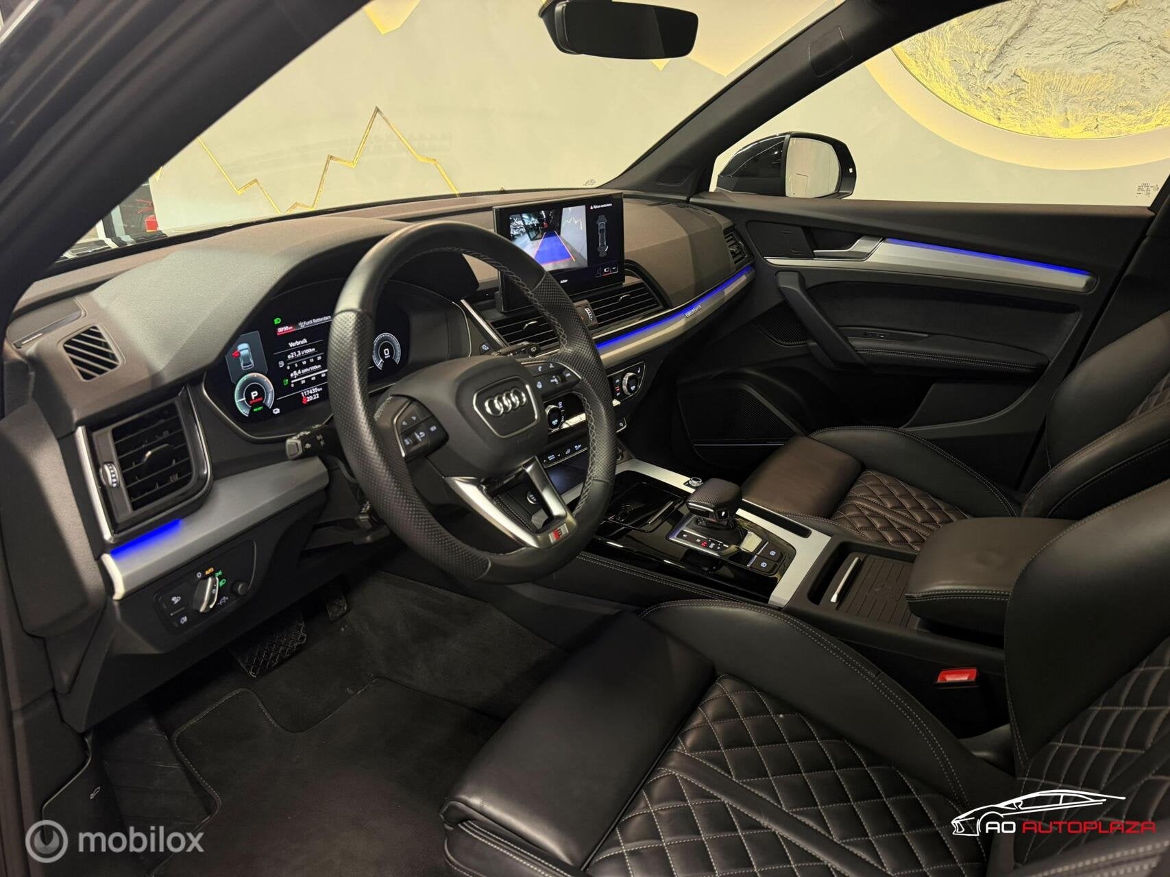 Audi Q5 50 TFSI e S edition Competition Panorama/RS Seats/B&, Automaat, Zwart, 4 cilinders, Leder
