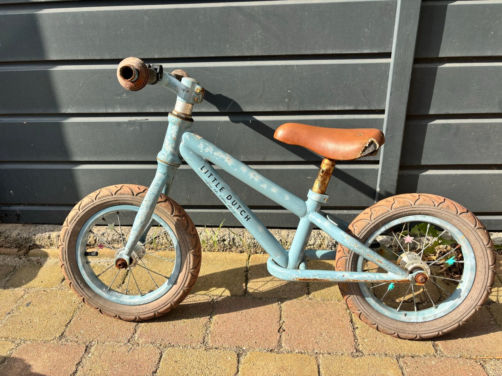 Little Dutch loopfiets blauw - Gebruikt, Ophalen, Gebruikt, Loopfiets