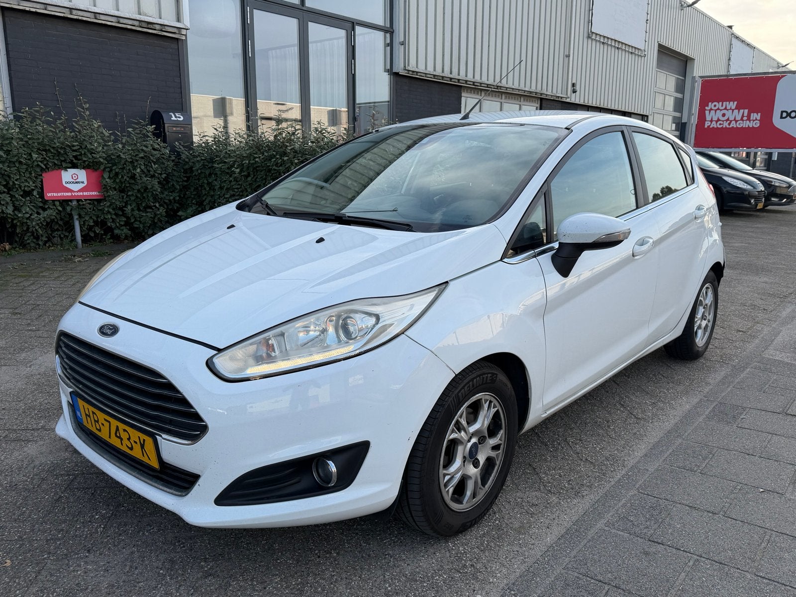 Ford Fiësta 1.5 Tdci 70KW 5DR 2015 Wit, Voorwielaandrijving, Stof, Euro 6, 1036 kg