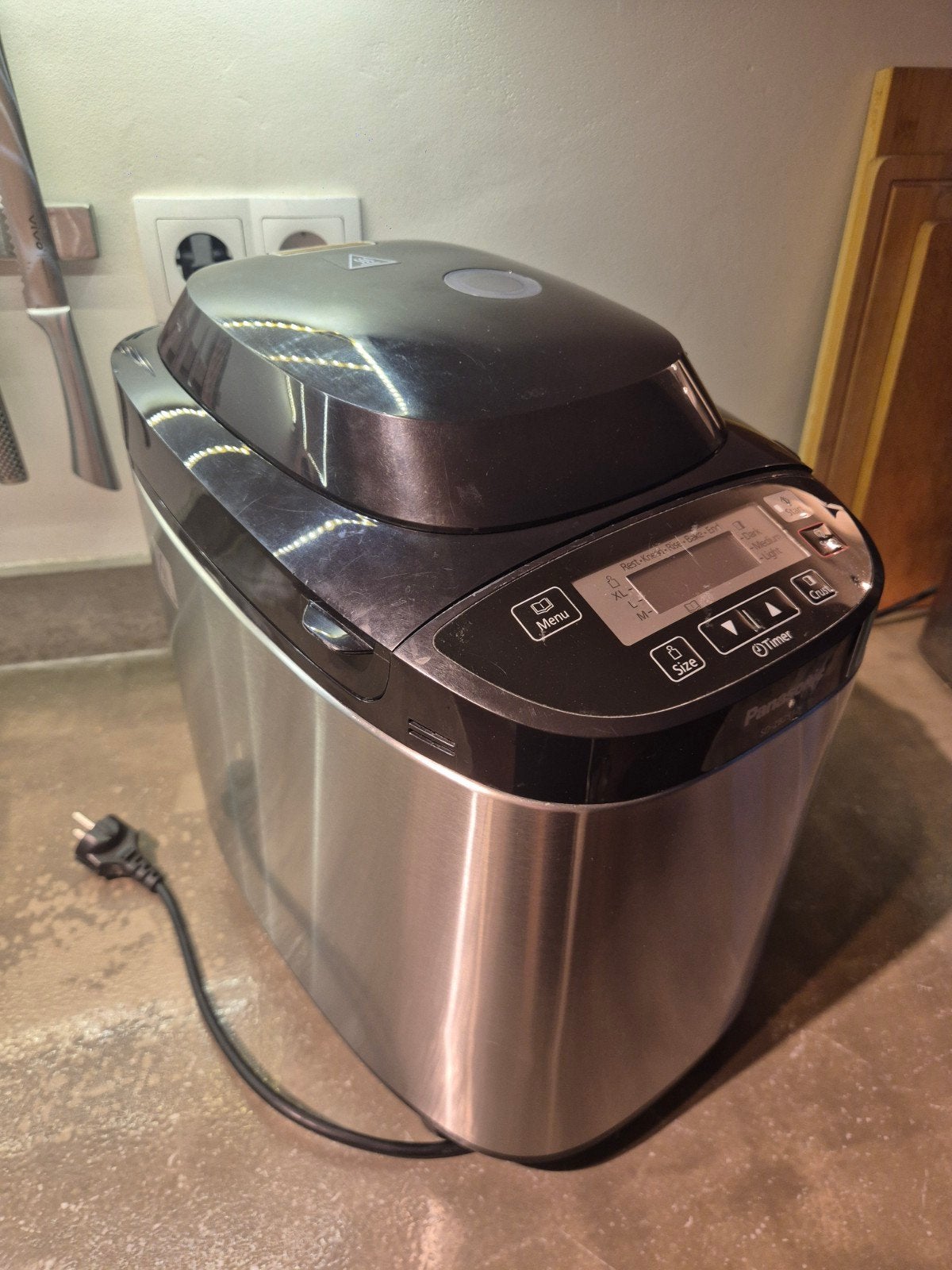Panasonic sd-zb2512 broodbakmachine, Gebruikt, Meer dan 10 programma's, 800 tot 1200 gram deeg, Ophalen