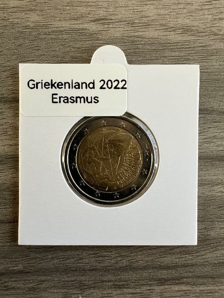 2 euro Griekenland Erasmus 2022, Ophalen of Verzenden, Griekenland, 2 euro
