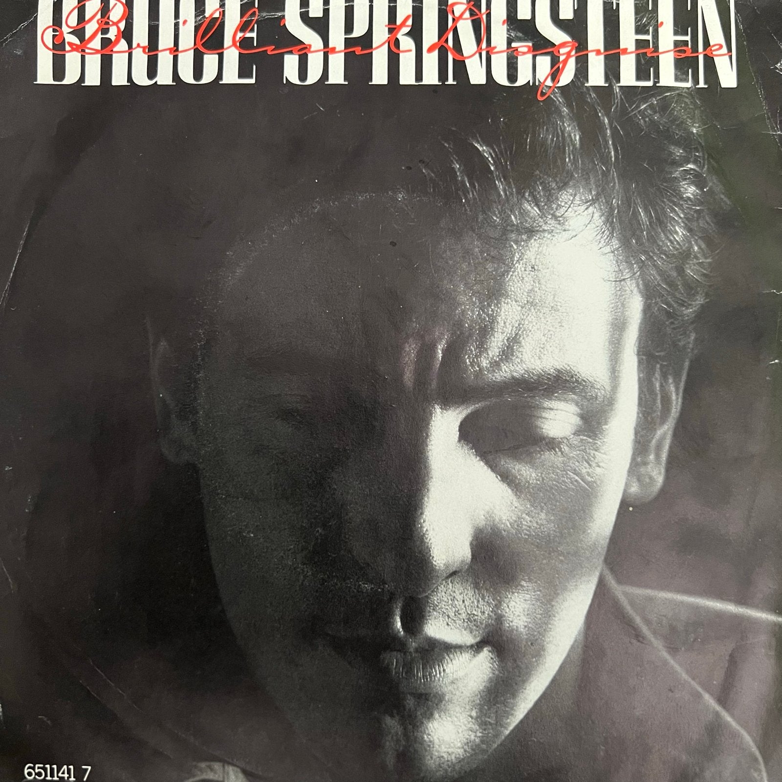 Bruce Springsteen - Brilliant Disguise (Single), Ophalen of Verzenden, Gebruikt, Pop