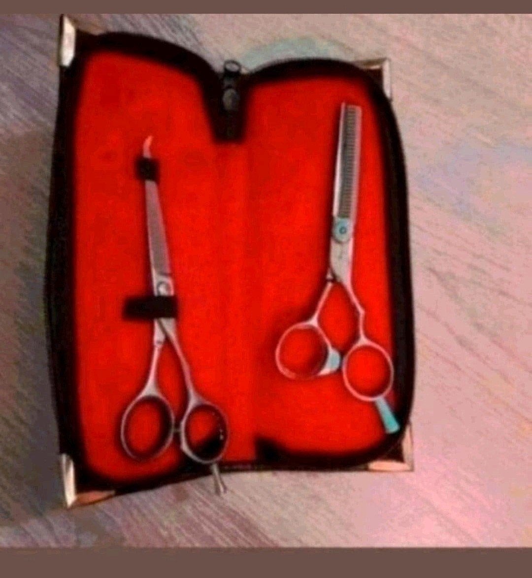 2x kappersschaar  /kapper / kapster Jaguar schaar, Ophalen of Verzenden, Gebruikt, Overige typen