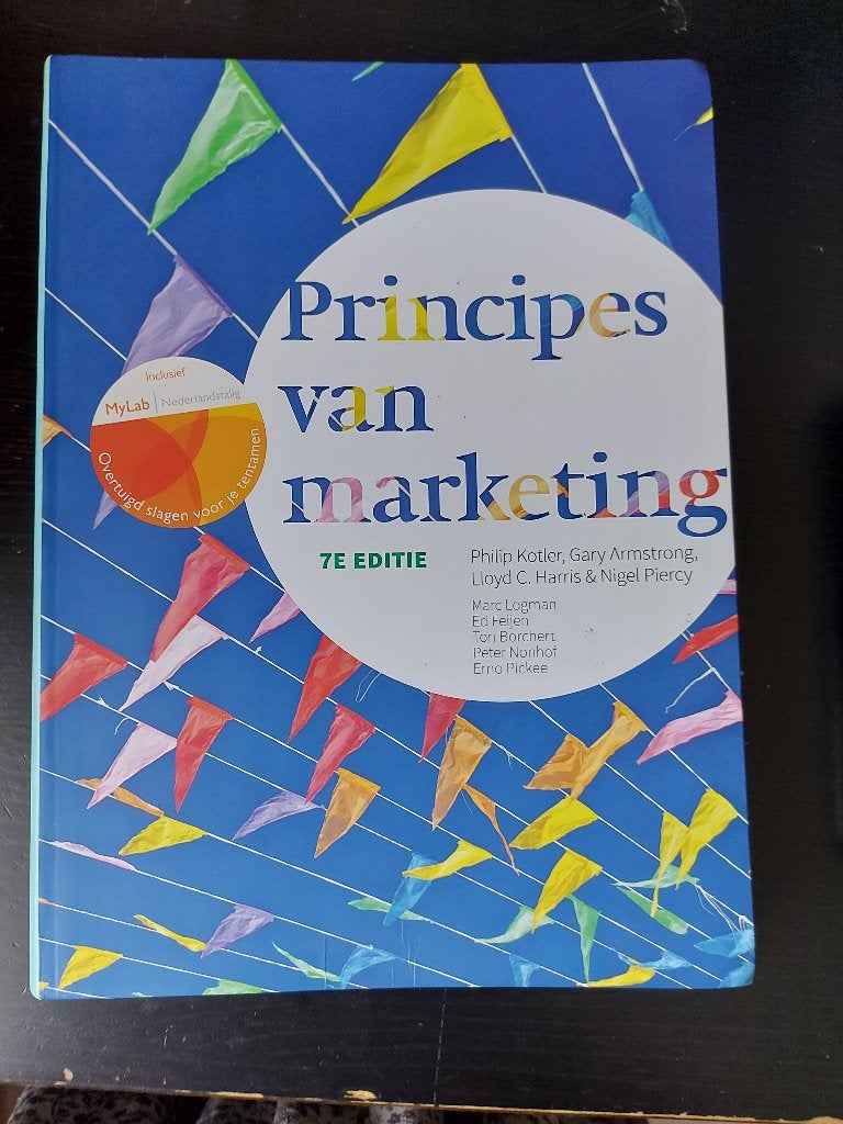Principes van Marketing, Boeken, Ophalen, Alpha, Zo goed als nieuw, HBO