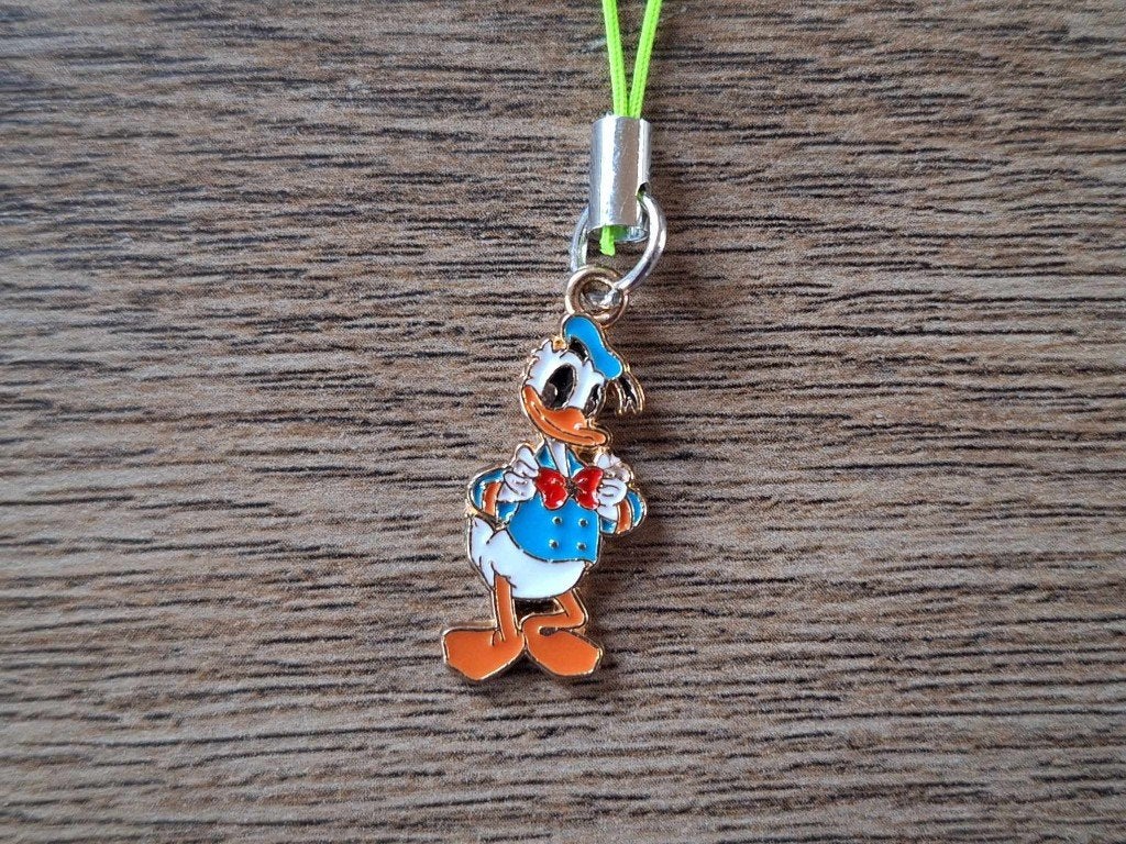 Telefoonhanger : Disney : Donald Duck !! 1, Info@keycharms.nl, Nieuw, Medemblik, Telefoonhanger of Accessoire