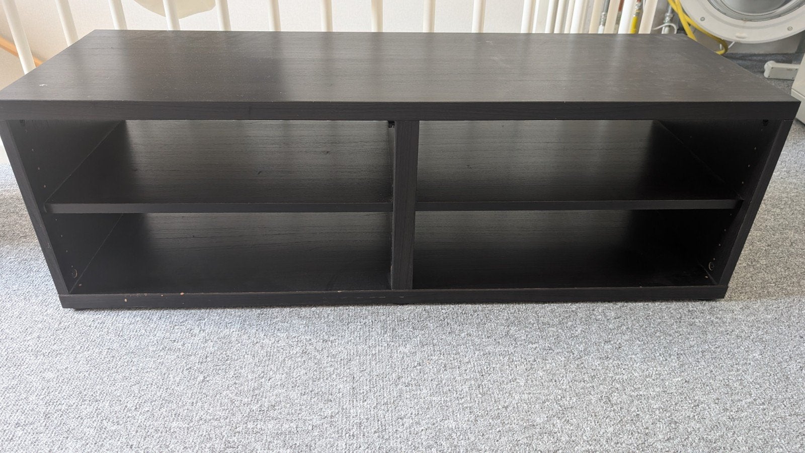IKEA Besta Tv meubel - Zwartbruin, Ophalen, Gebruikt, 100 tot 150 cm, Modern, Scandinavisch