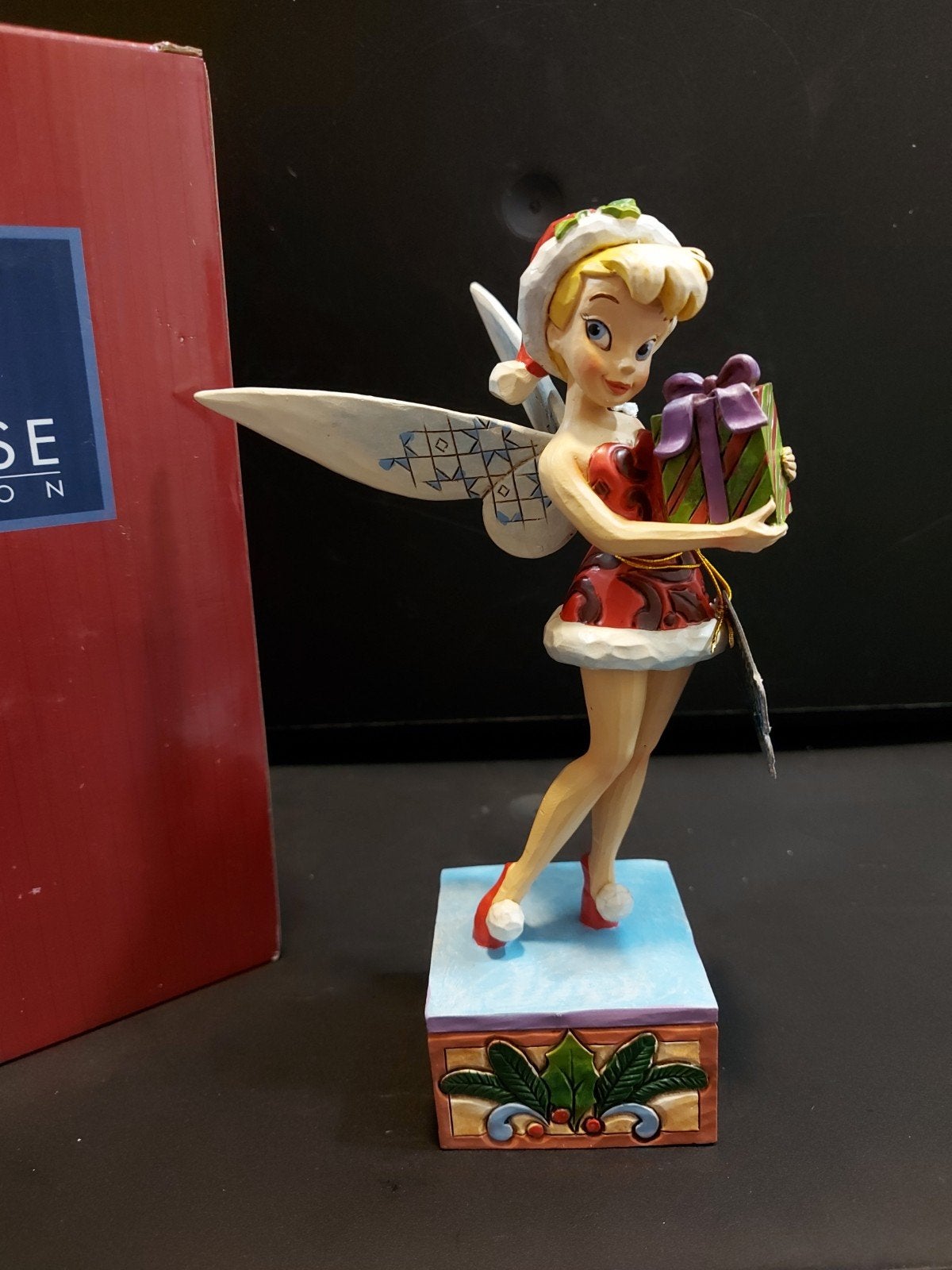 Jim Shore Retired Disney Traditions Tinkerbell, Verzamelen, Disney, Ophalen, Mickey Mouse, Zo goed als nieuw, Beeldje of Figuurtje