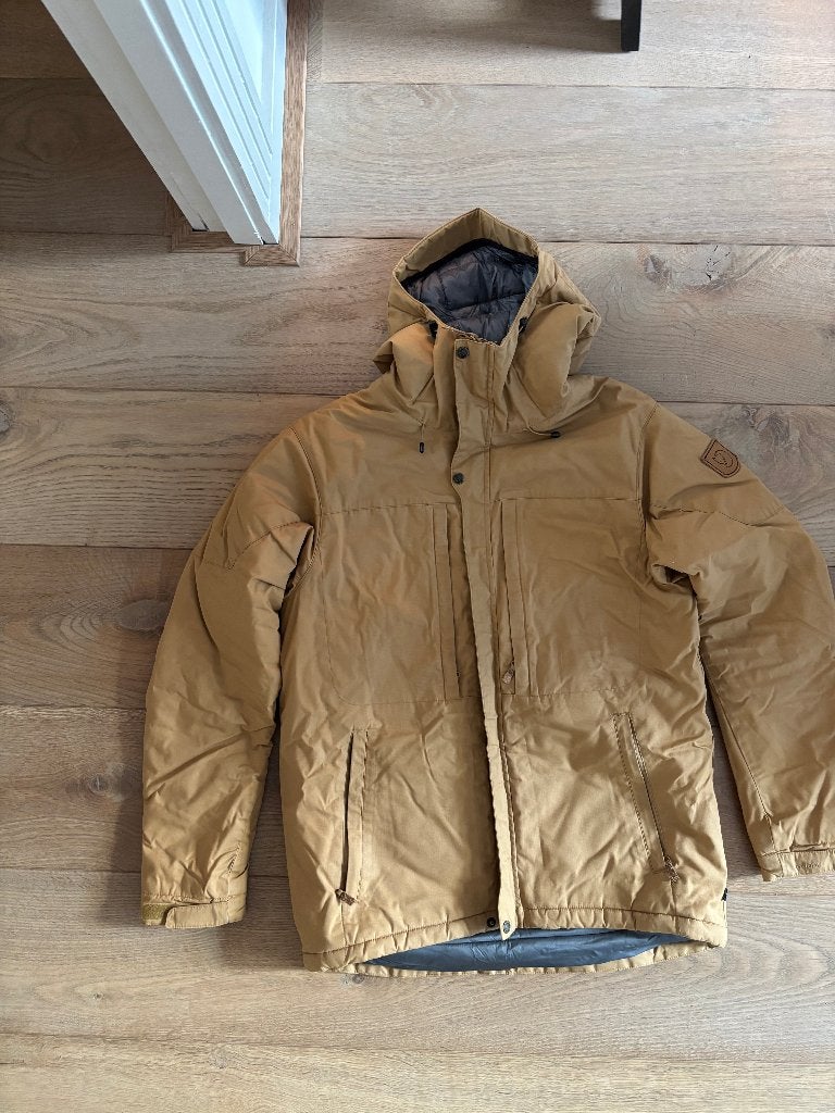 Fjällräven Skogsö Padded Jacket - Maat L, Overige, Maat 48/50 (M), Beige, Ophalen of Verzenden