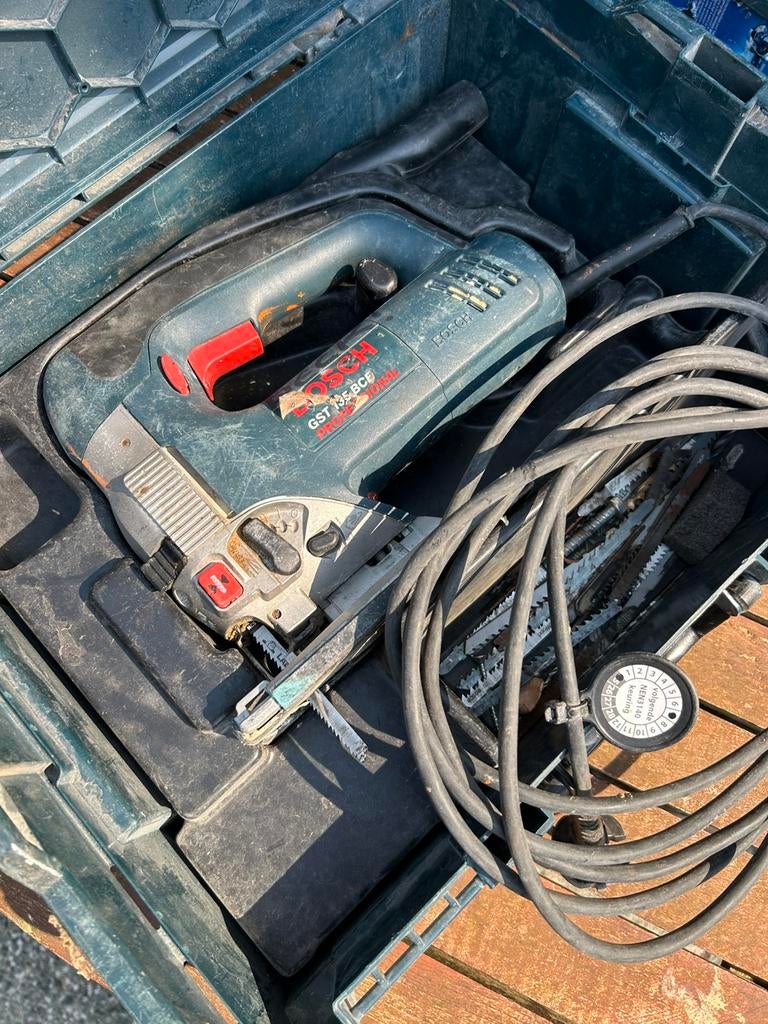 Bosch GST 135 BCE, Ophalen, Gebruikt, 600 tot 1200 watt, Decoupeerzaag