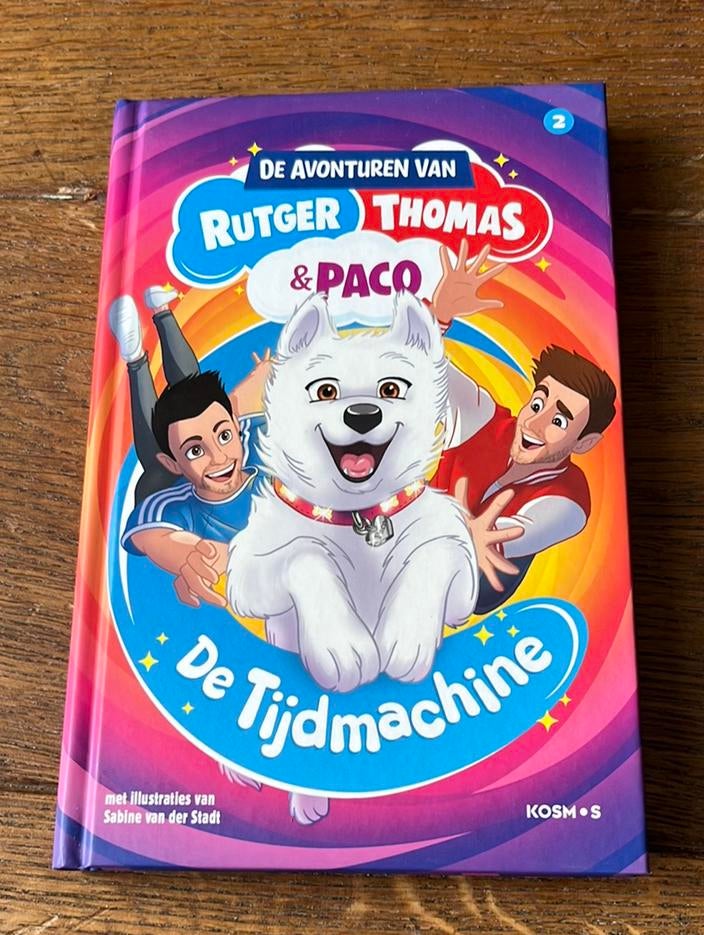 Thomas van Grinsven - De Tijdmachine, Fictie algemeen, Thomas van Grinsven; Rutger Vink, Ophalen of Verzenden, Zo goed als nieuw