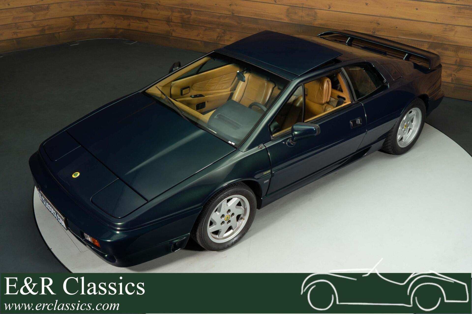 Lotus Esprit Turbo SE Coupe | 1990, Auto's, Oldtimers, Lederen bekleding, Achterwielaandrijving, 264 pk, Leder