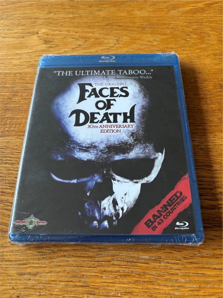 Blu-ray Faces of Death - NIEUW in Seal - N-NLO - Regio A, Cd's en Dvd's, Horror, Engels, Film, Engels