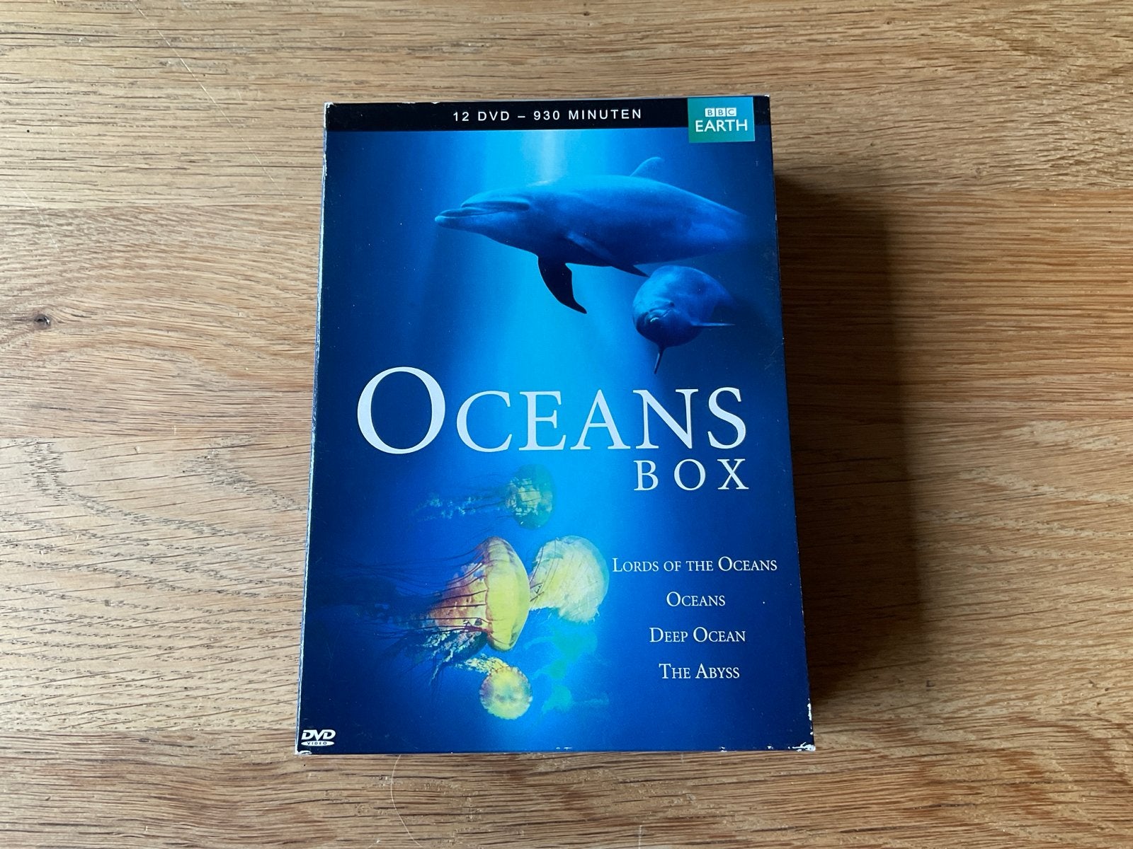 BBC Earth Oceans Box (12 DVD - 930 minuten), Alle leeftijden, Nederlands, Natuur, Zo goed als nieuw