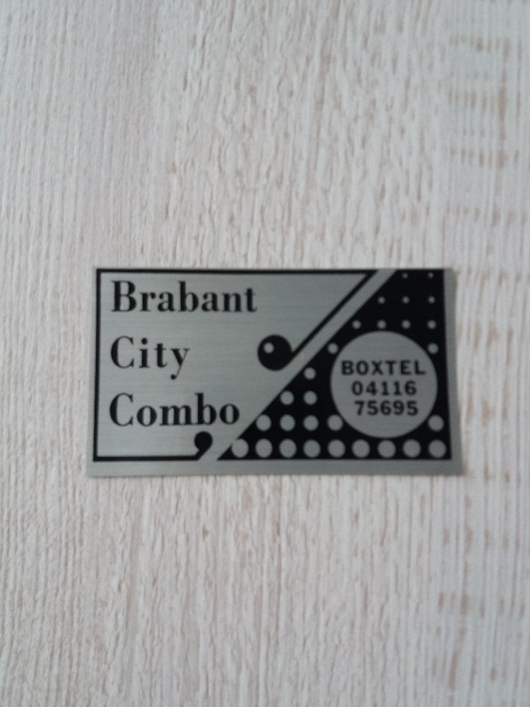 sticker Brabant City Combo, Ophalen of Verzenden, Zo goed als nieuw, Overige typen