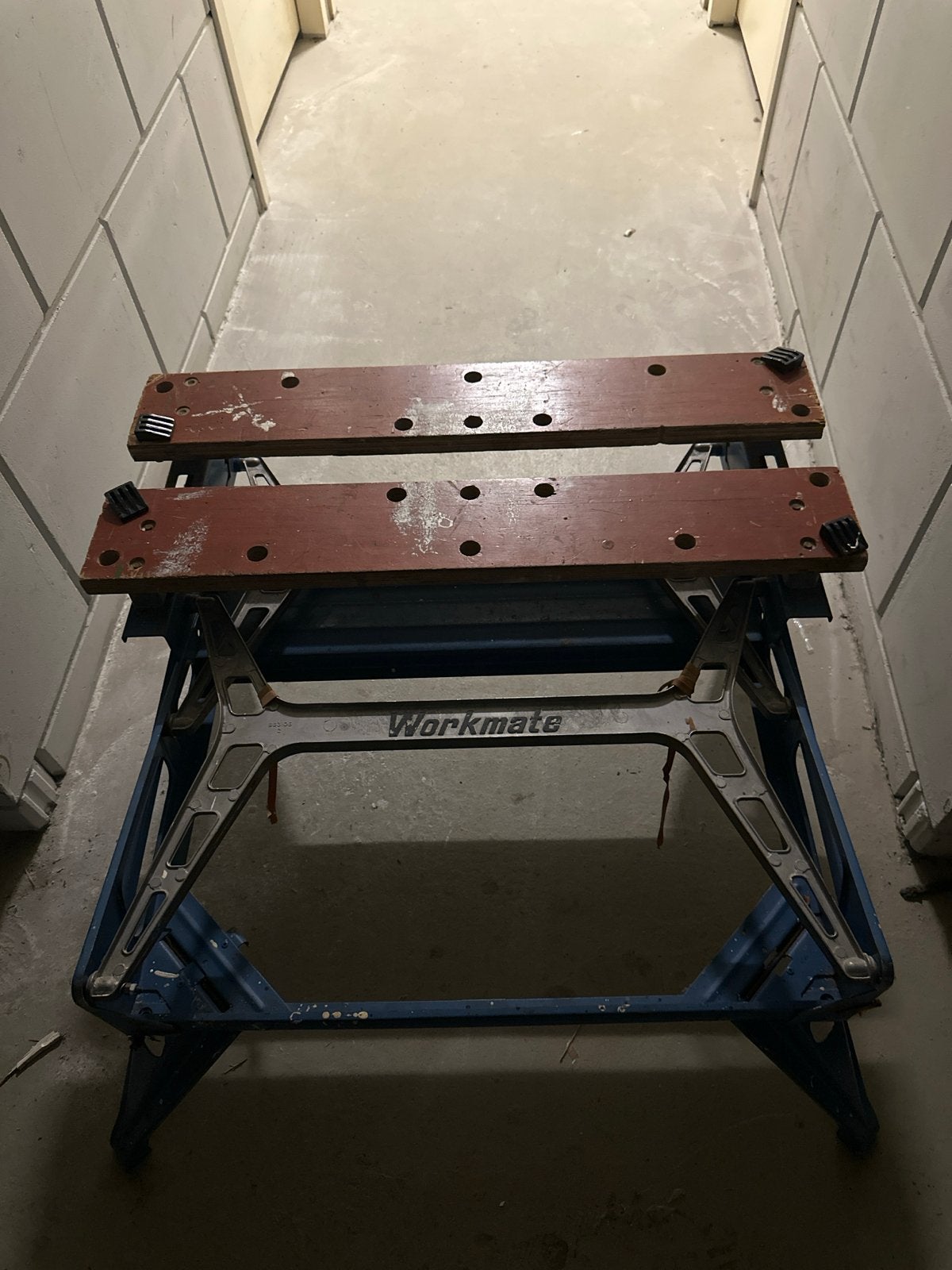 Workmate werkbank - stevig en inklapbaar, Ophalen, Gebruikt, 70 tot 120 cm, Inklapbaar