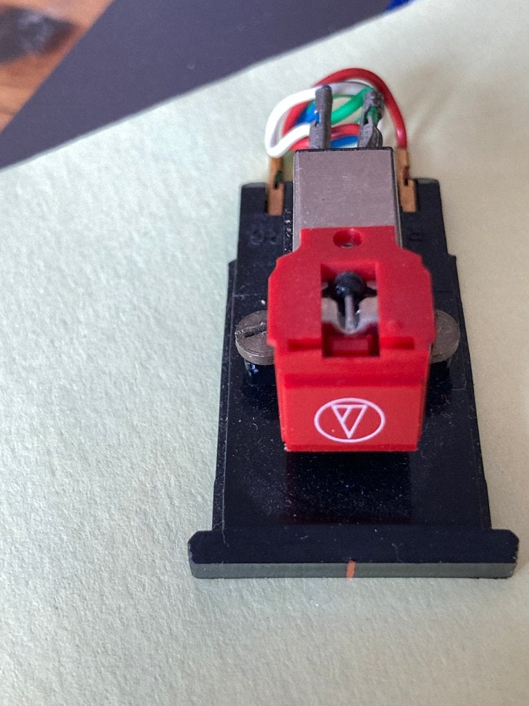Audio Technica naald ATN91R met element AT91R, met headshell, Audio, Tv en Foto, Platenspelers, Ophalen of Verzenden, Gebruikt