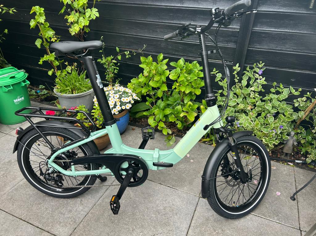 Jobobike Ace Pro, opvouwbare ebike, Fietsen en Brommers, Fietsen | Vouwfietsen, Ophalen of Verzenden, Zo goed als nieuw, 20 inch of meer