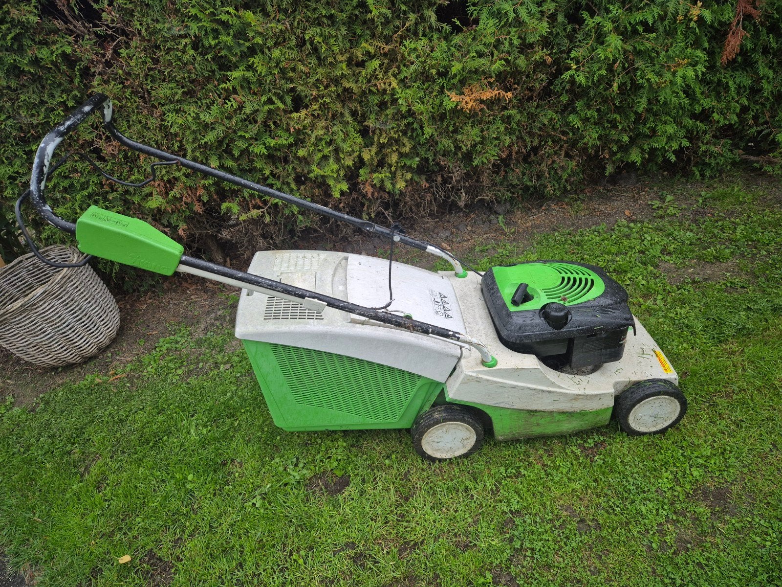 Viking MB 450 Benzine Grasmaaier -voor onderdelen, Gebruikt, Ophalen of Verzenden, Opvangbak, Benzine-grasmaaier