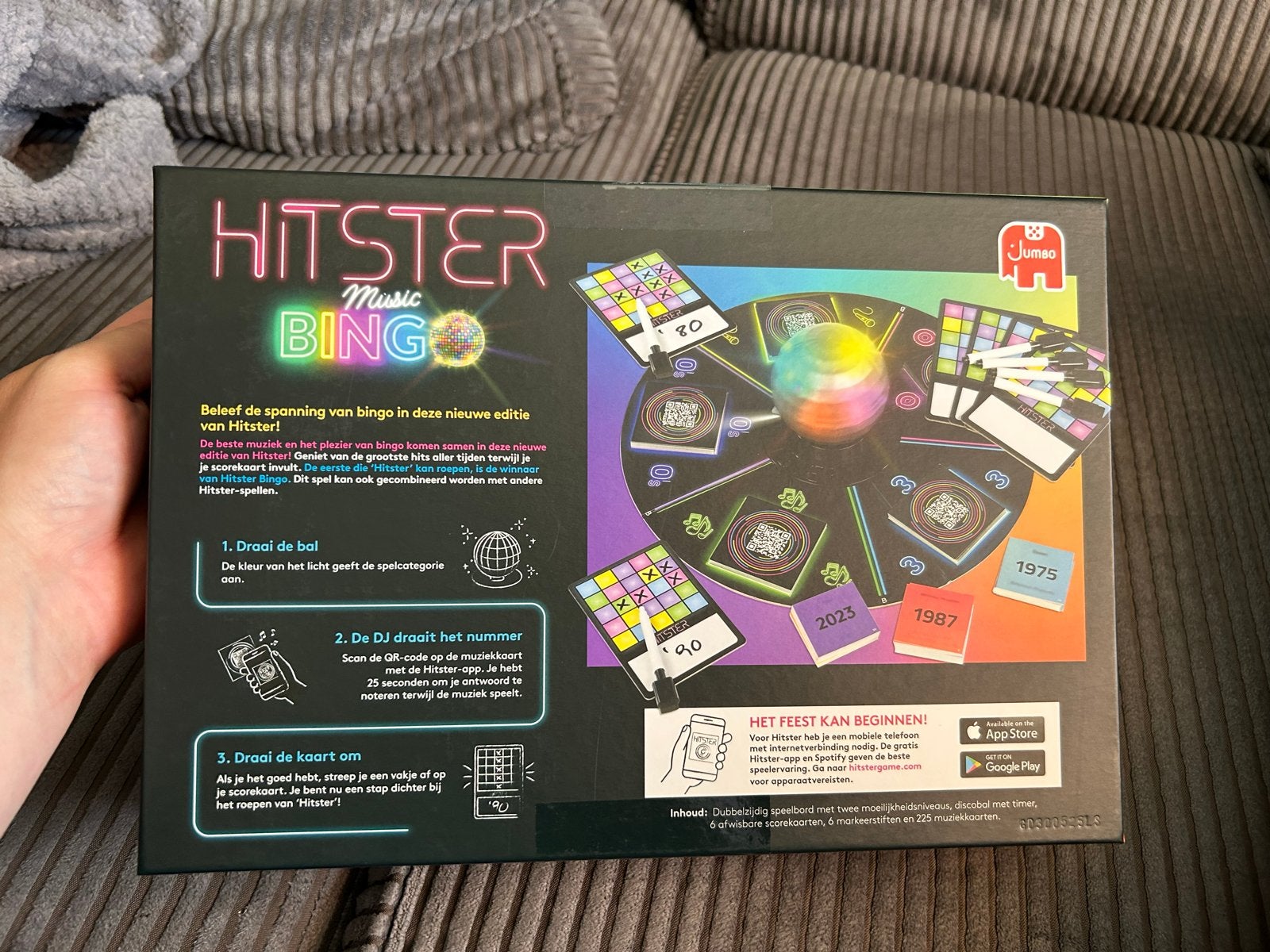 Hitster Music Bingo - Gloednieuw en geseald, Drie of vier spelers, Ophalen of Verzenden, Nieuw