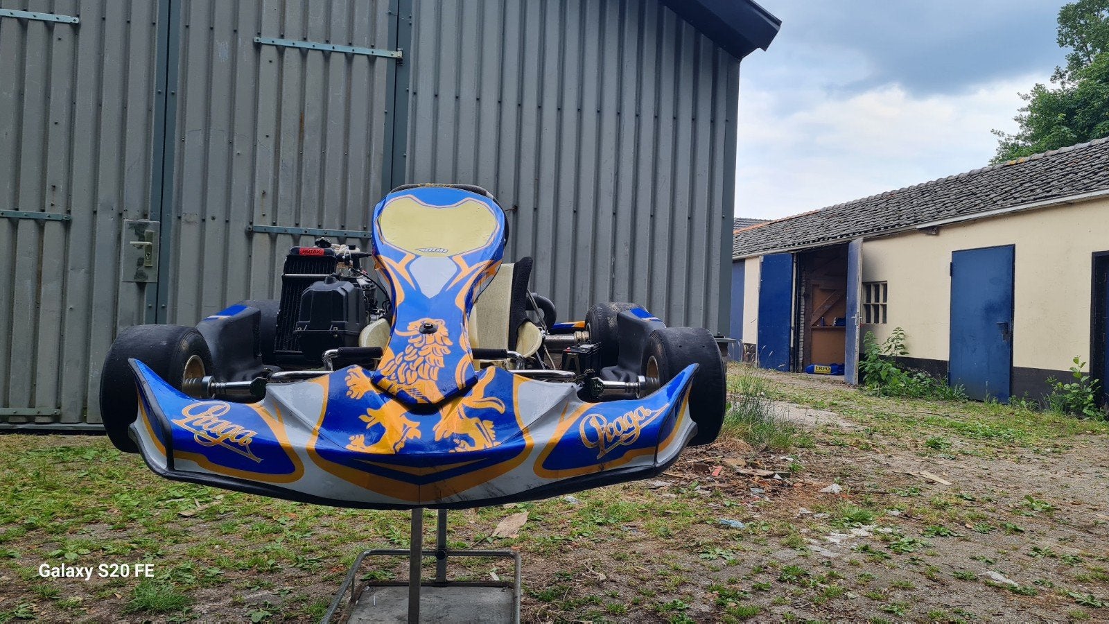 Te koop rotax max senior kart, Ophalen, Gebruikt, Kart