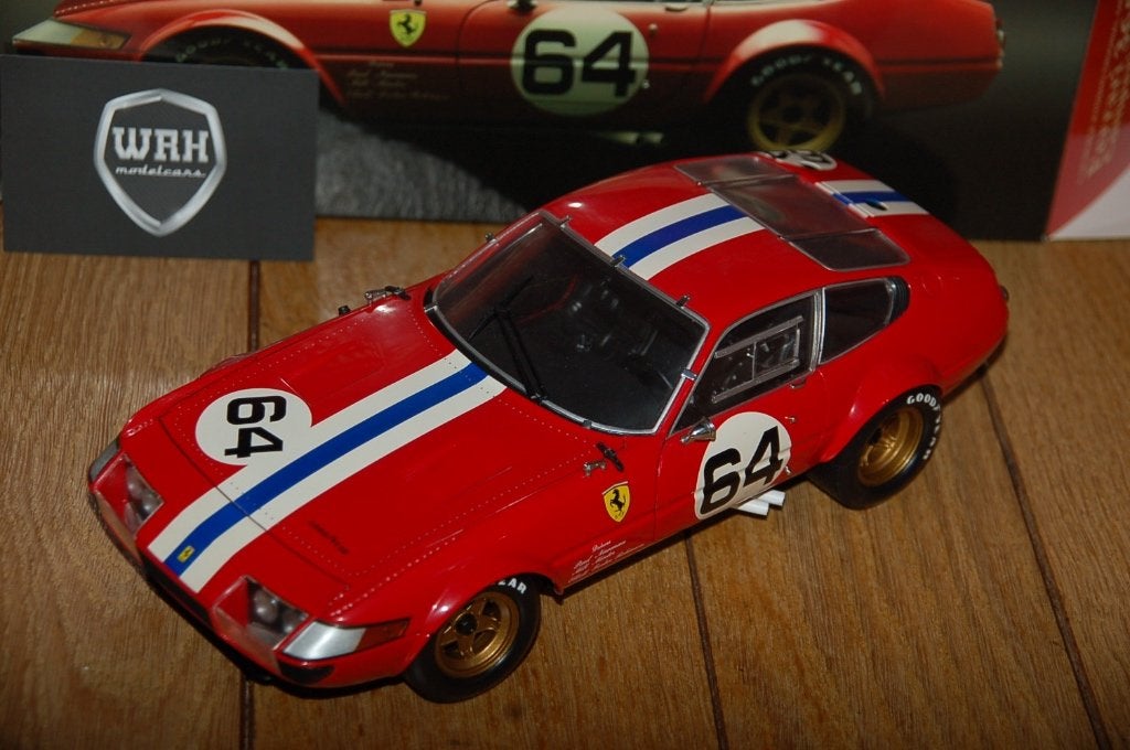 1:18 FERRARI 365 DAYTONA COMPETIZIONE #64 KYSOHO WRH, Verzenden, Zo goed als nieuw, Auto, Kyosho
