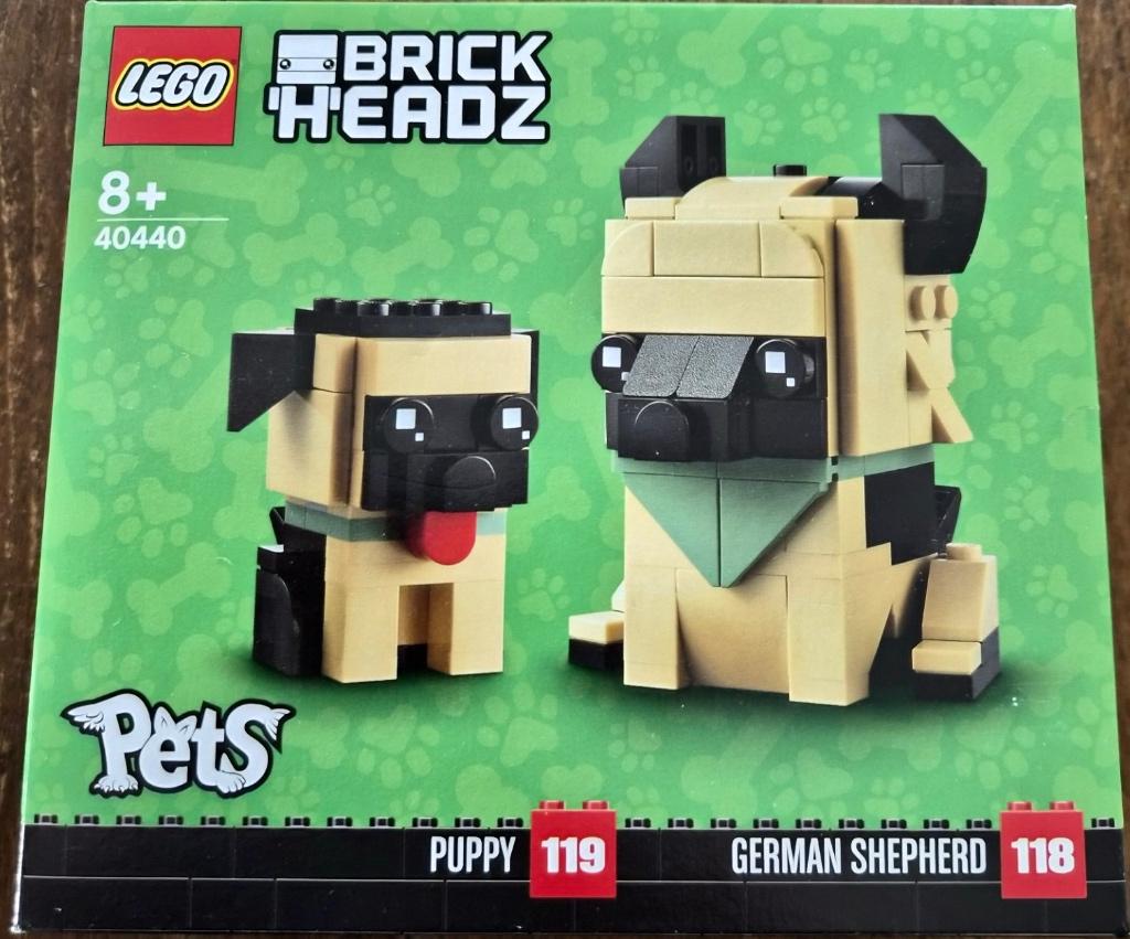 Lego Brickheadz 40440 German Shepard uit 2020 - Nieuw!, BrickHeadz, Lego, Nieuw, Ophalen of Verzenden