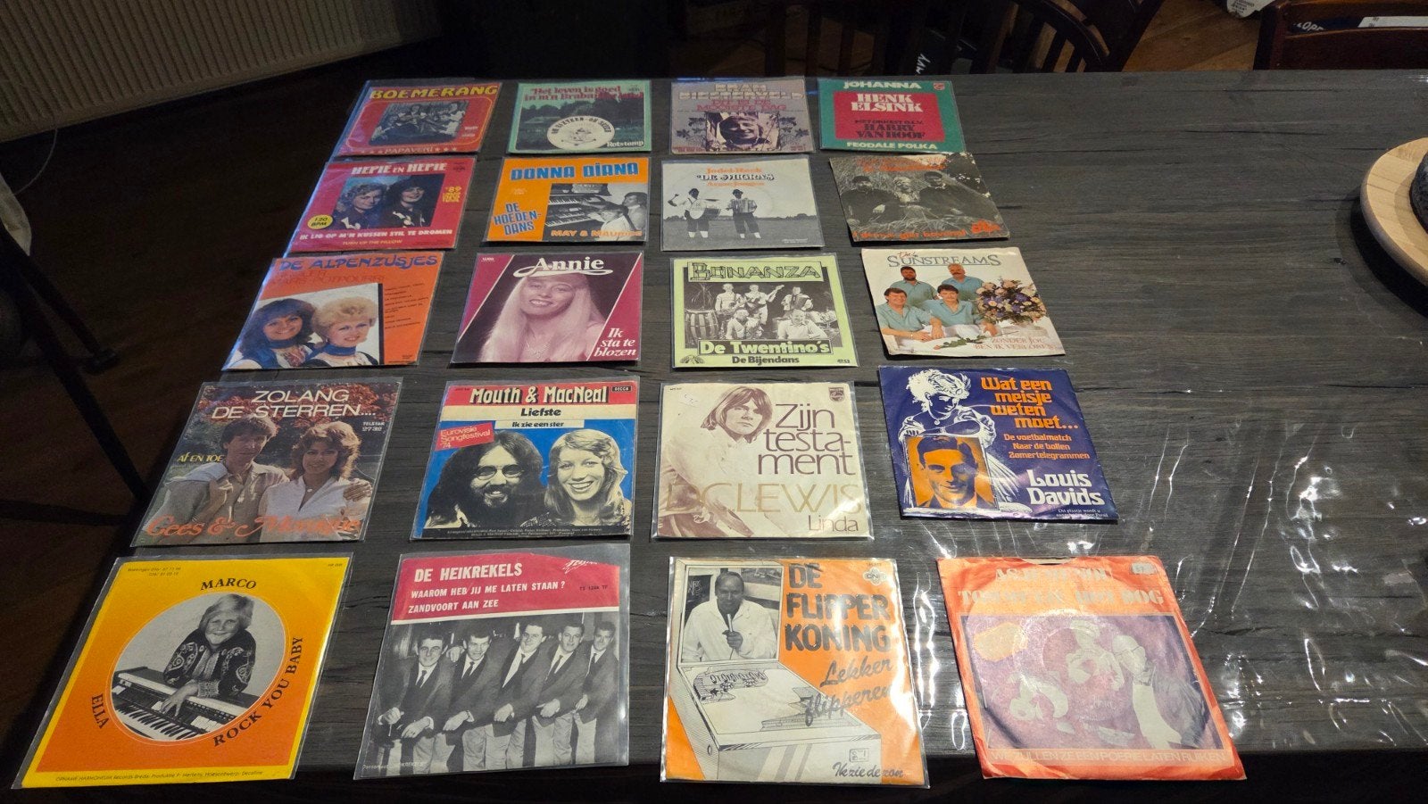 Piraten singels 20 st, Cd's en Dvd's, Ophalen of Verzenden, Zo goed als nieuw, Nederlandstalig