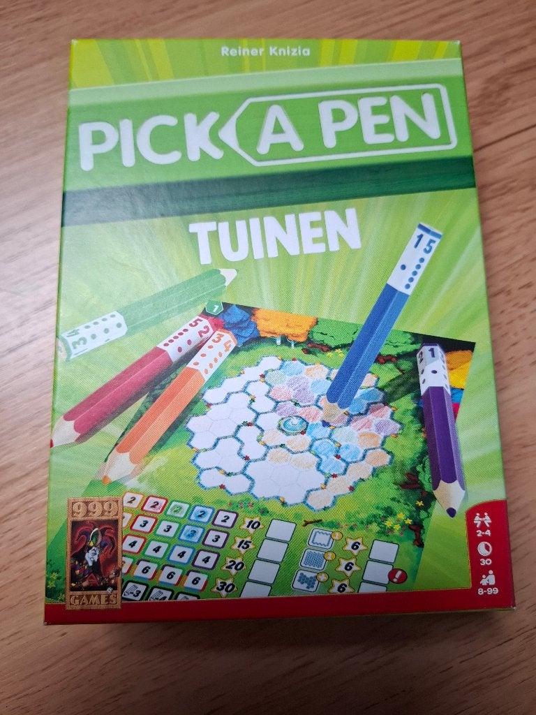 spelletje Pick a Pen , nieuw, Hobby en Vrije tijd, Gezelschapsspellen | Bordspellen, Drie of vier spelers, Ophalen, Nieuw, 999 Games