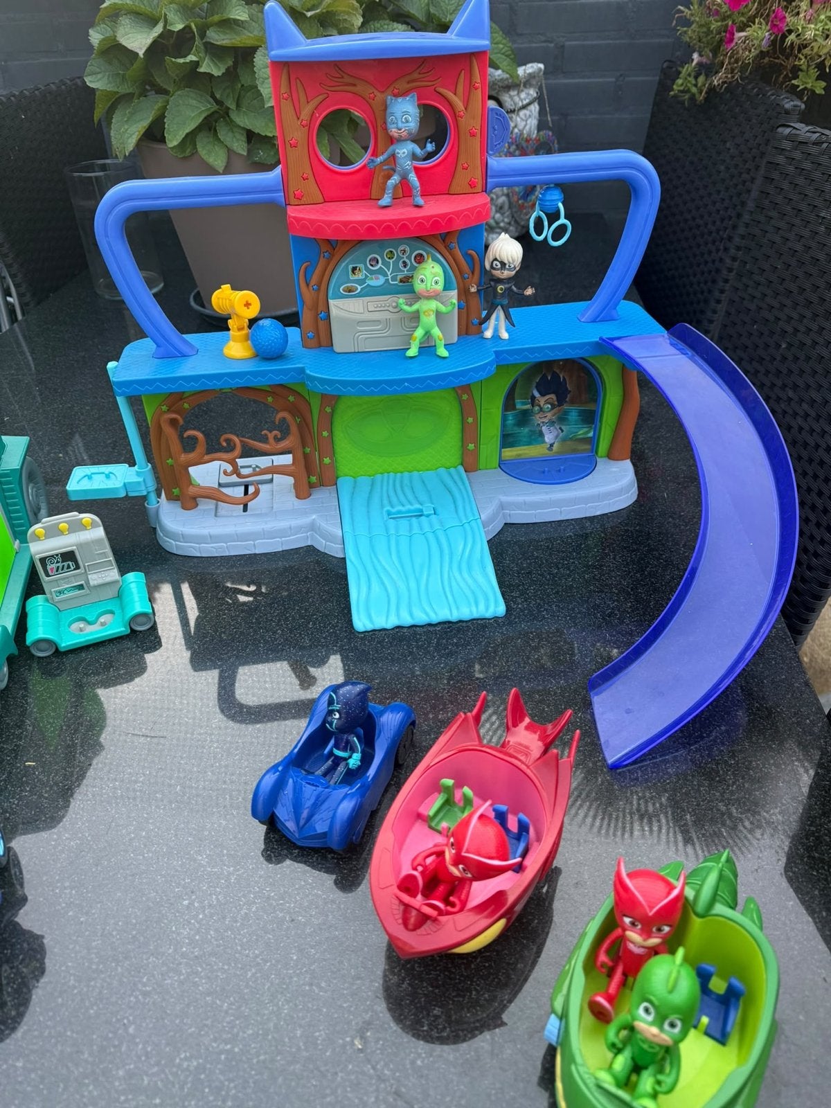 PJ Masks Speelset met Figuren en Voertuigen, Ophalen, Gebruikt, Jongen of Meisje