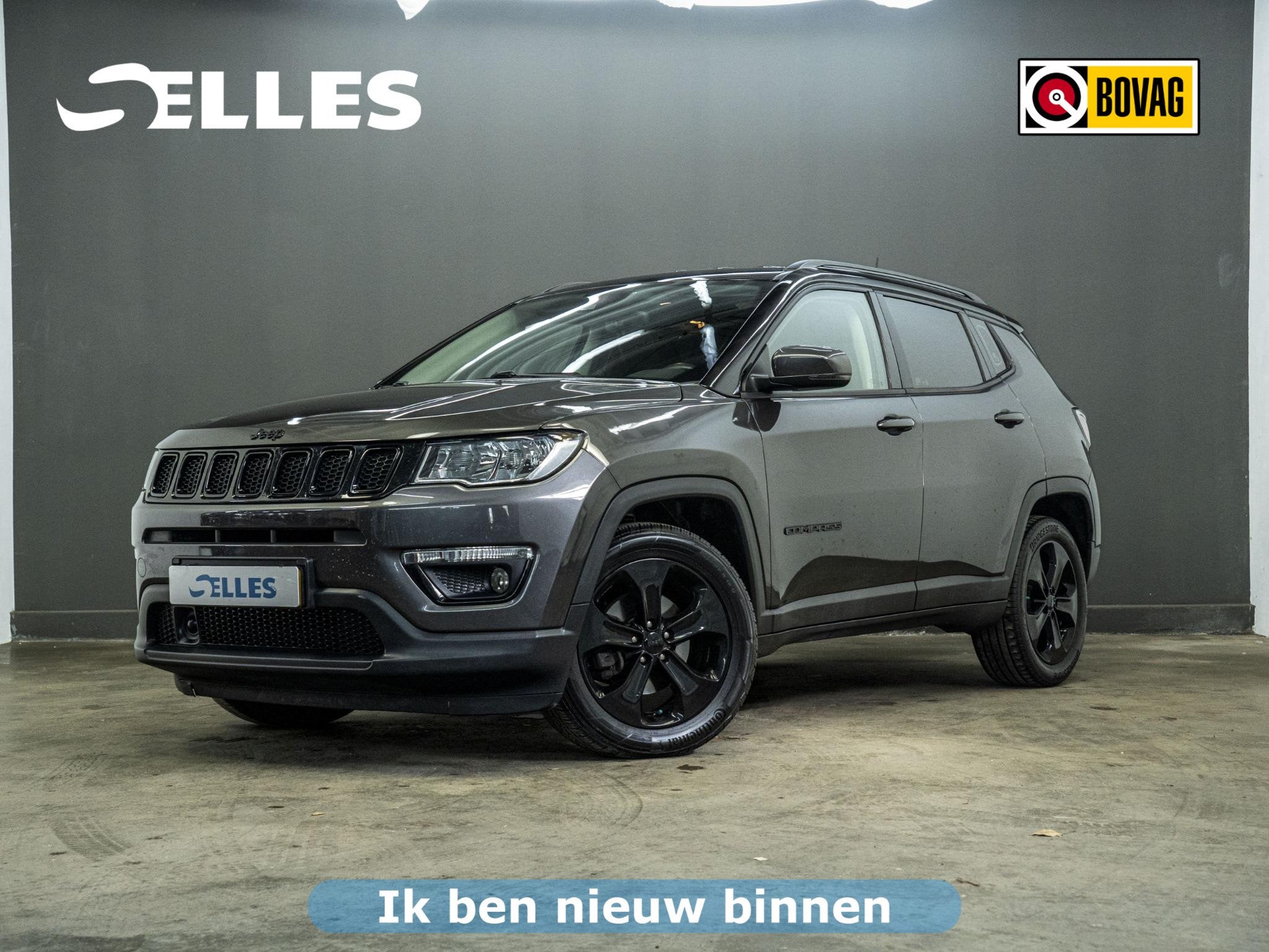 Jeep Compass 1.4 MultiAir Night Eagle, Auto's, Voorwielaandrijving, 450 kg, Gebruikt, Euro 6