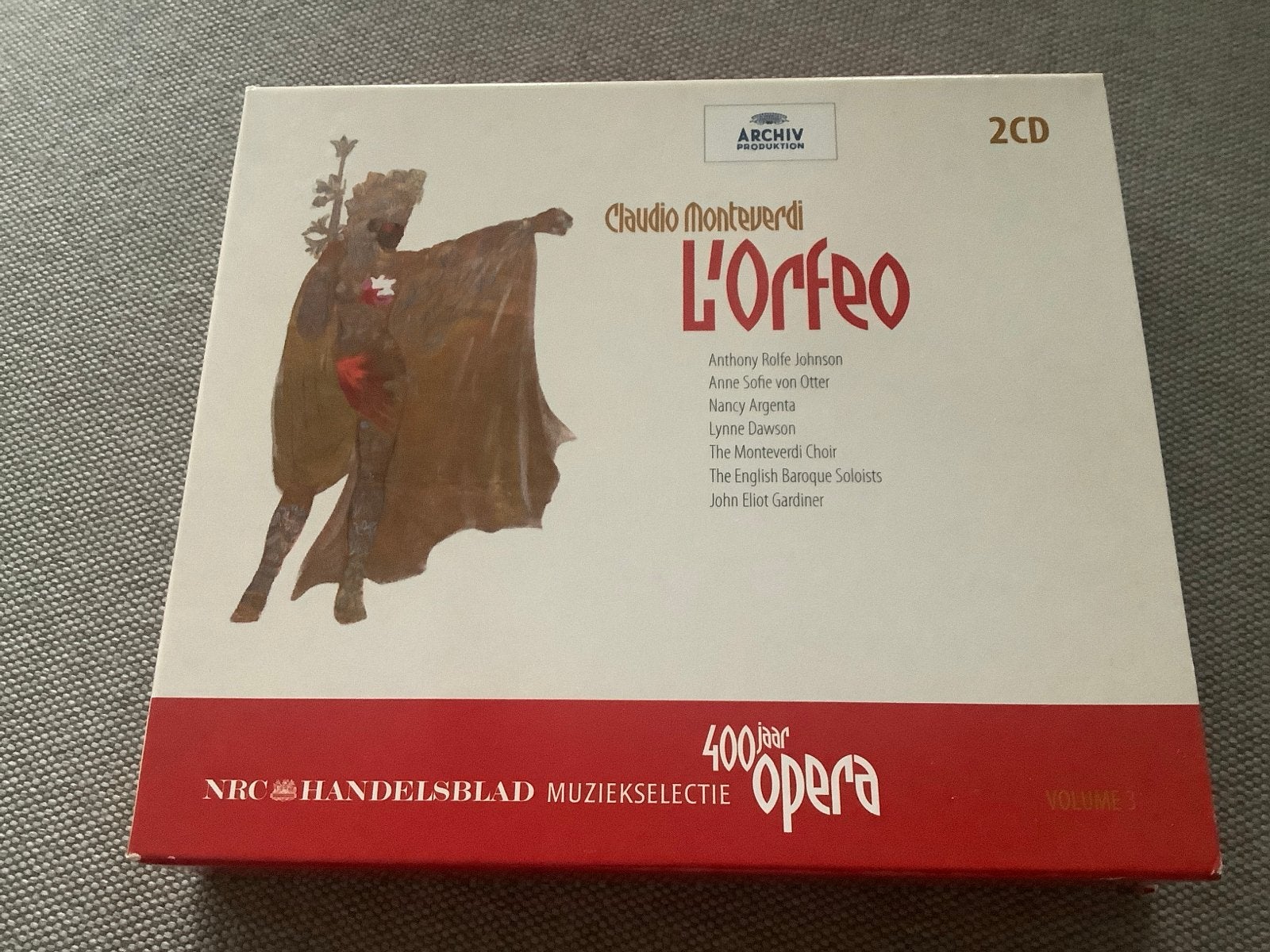 Claudio Monteverdi - L'Orfeo (2CD), Overige componisten, Opera of Operette, Ophalen of Verzenden, Zo goed als nieuw