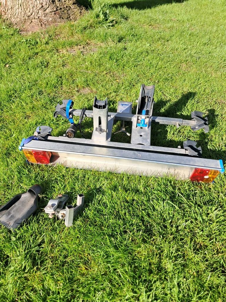 Twinny load plus. Goedwerkende verlichting., Gebruikt, Ophalen of Verzenden, 2 fietsen, Trekhaakdrager