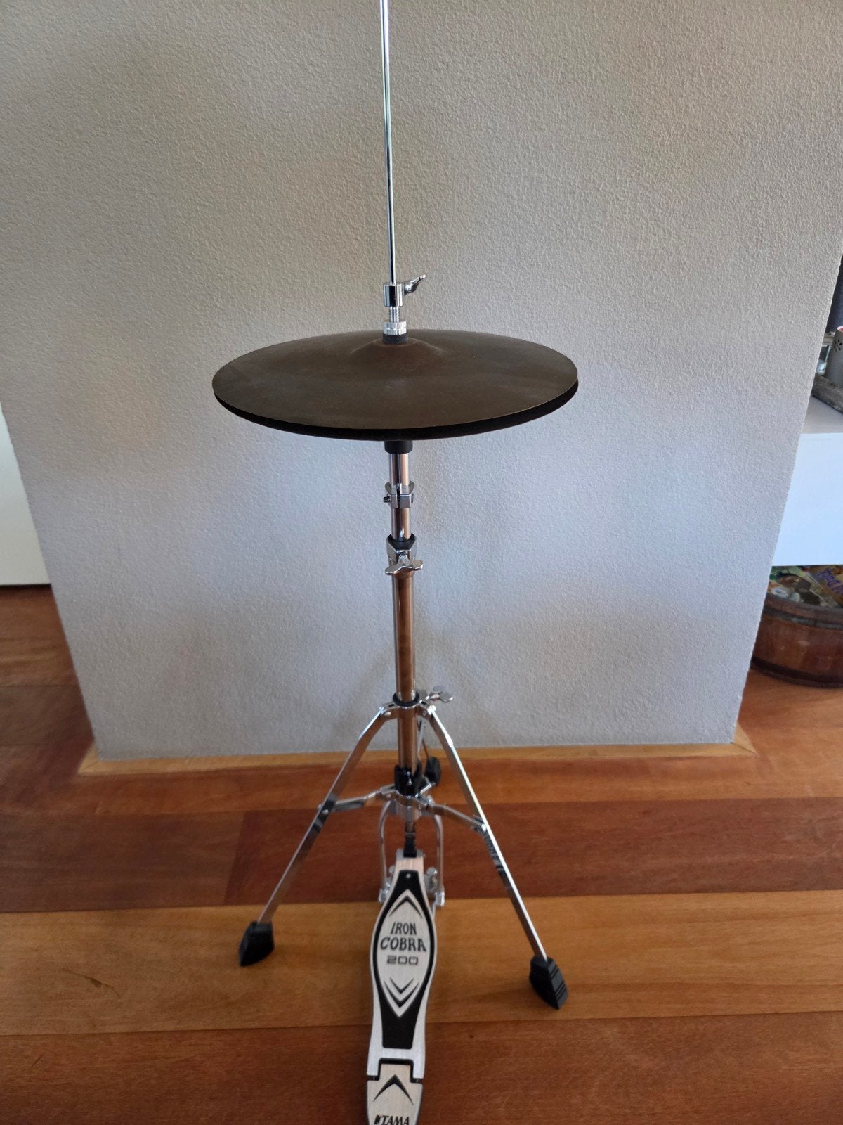 Tama Iron Cobra 200 Hi-Hat Stand met Cimbaal, Muziek en Instrumenten, Ophalen, Zo goed als nieuw, Tama