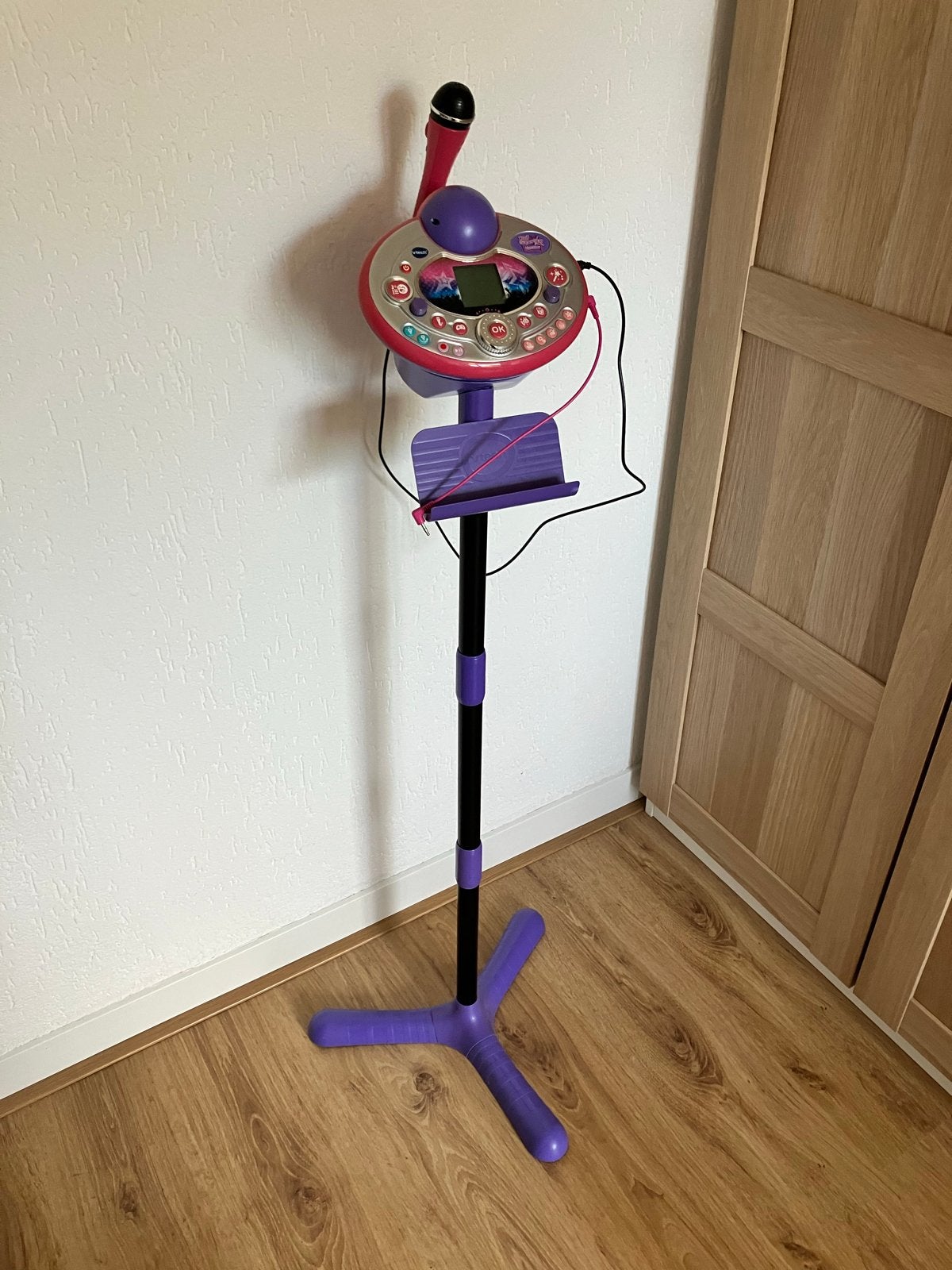 VTech Kidi Super Star karaoke set met microfoon, Ophalen, Gebruikt, Complete set