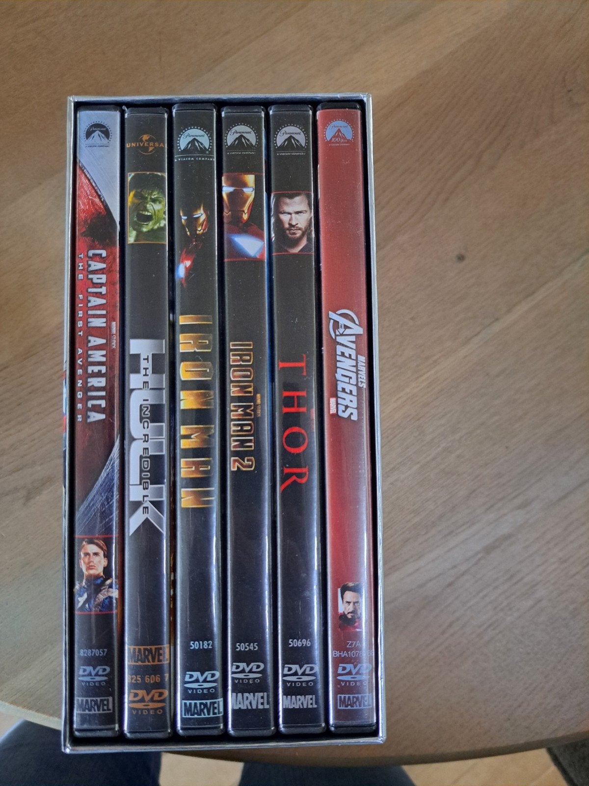 Marvel The Avengers 6 Movie Collection DVD Boxset, Engels, Nederlands, Ophalen of Verzenden, Zo goed als nieuw