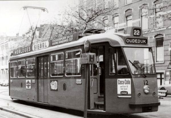RET Mannenkoor Nr. 228 Tram Klein Kaartje, Verzenden, 1960 tot 1980, Ongelopen, Zuid-Holland